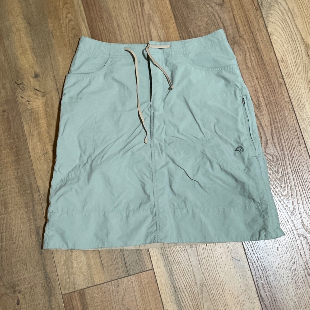 Mountain Hardwear Gorpcore Hiking Skirt Womens 8 Sage Trailcore Outdoorcore